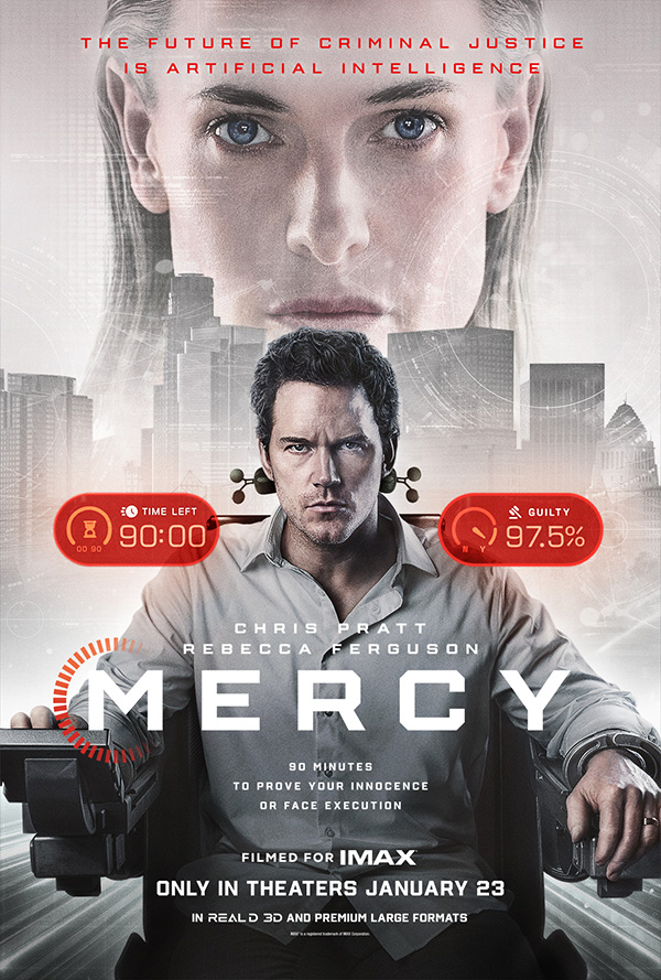 รีวิว Mercy 90 นาทีสั่งตาย ความยุติธรรมที่ไม่มีหัวใจ